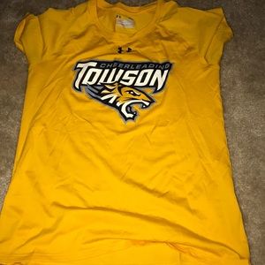 Towson University Cheerleading workout T-shirt